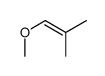 1-Methoxy-2-methylpropene Structure