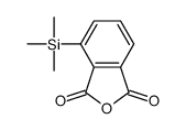 4-trimethylsilyl-2-benzofuran-1,3-dione结构式