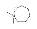 2,2-dimethyloxasilepane Structure