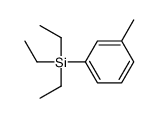 triethyl-(3-methylphenyl)silane结构式