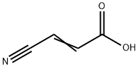 3-氰基丙烯酸结构式
