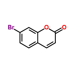 7-溴-2H-1-苯并吡喃-2-酮结构式