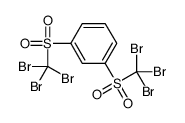 1,3-bis(tribromomethylsulfonyl)benzene Structure