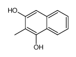 2-methyl-naphthalene-1,3-diol结构式