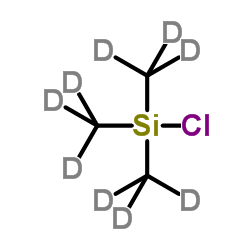 三甲基氯硅烷-D9结构式