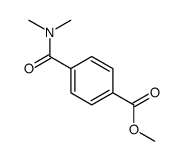 Methyl 4-(dimethylcarbamoyl)benzoate Structure