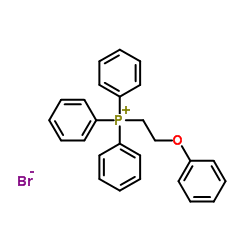 (2-Phenoxyethyl)(triphenyl)phosphonium bromide structure