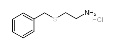 S-苯甲基半胱胺 盐酸盐结构式