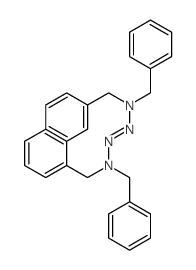 2-Tetrazene,1,1,4,4-tetrakis(phenylmethyl)-结构式
