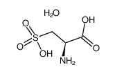 L-Cysteic acid monohydrate Structure