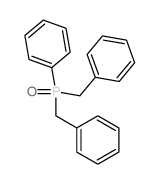 Phosphine oxide,phenylbis(phenylmethyl)-结构式