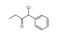 1-chloro-1-phenylbutan-2-one结构式