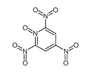 2,4,6-trinitro-1-oxidopyridin-1-ium Structure