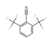 2,6-双(三氟甲基)苯腈结构式