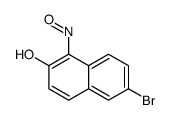 6-bromo-1-nitrosonaphthalen-2-ol Structure