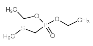 (甲硫甲基)磷酸二乙酯结构式