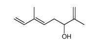 (E)-2,6-dimethyl-octa-1,5,7-trien-3-ol Structure