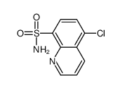 8-Quinolinesulfonamide,5-chloro- Structure