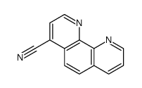 1,10-phenanthroline-4-carbonitrile结构式
