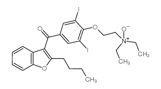 Amiodarone N-oxide Structure