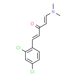 1-(2,4-DICHLOROPHENYL)-5-(DIMETHYLAMINO)-1,4-PENTADIEN-3-ONE Structure