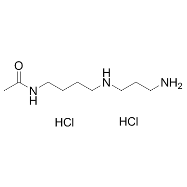 N8-乙酰基亚精胺 二盐酸盐结构式