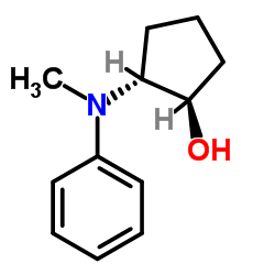 Cyclopentanol, 2-(methylphenylamino)-, (1R,2R)- (9CI) Structure