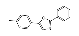 5-(4-methylphenyl)-2-phenyl-1,3-oxazole结构式