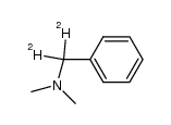 Benzyldimethylamine-α,α-d2 Structure