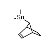 [(1β,4β,7-syn)-Bicyclo[2.2.1]hept-2-en-7-yl]trimethylstannane Structure