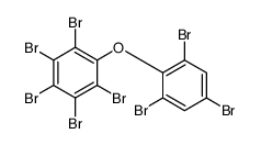 1,2,3,4,5-pentabromo-6-(2,4,6-tribromophenoxy)benzene Structure