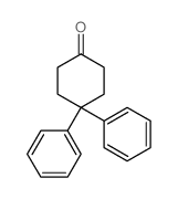 4,4-二苯基环己酮结构式