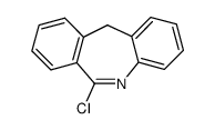 6-chloro-11H-dibenz(b,e)azepine结构式