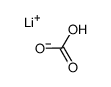 lithium bicarbonate Structure
