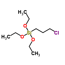 (3-Chloropropyl)triethoxysilane Structure