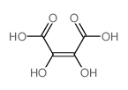 2-Butenedioic acid,2,3-dihydroxy-, (2Z)- Structure