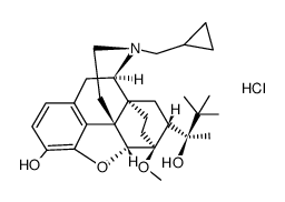 buprenorphine hydrochlorie Structure