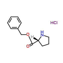H-D-PRO-OBZLHCL structure