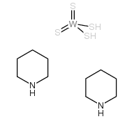哌啶四硫代钨酸结构式