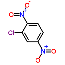 2-Chloro-1,4-dinitrobenzene Structure