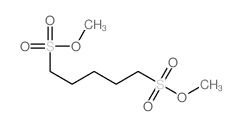 1,5-bis(methoxysulfonyl)pentane Structure