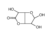 (1S,2R,3R,5S)-2,3,6-trihydroxy-4,8-dioxabicyclo[3.3.0]octan-7-one结构式