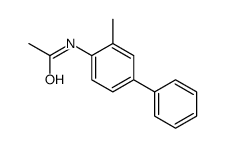 4'-Phenyl-o-acetotoluide结构式