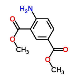 4-氨基异邻苯二甲酸二甲酯结构式