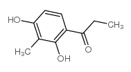 1-(2,4-dihydroxy-3-methylphenyl)propan-1-one Structure