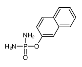 2-diaminophosphoryloxynaphthalene Structure