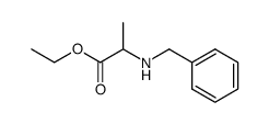 2-(benzylamino)propionic acid ethyl ester Structure