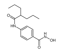 N-hydroxy-4-(2-propylpentanoylamino)benzamide Structure