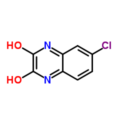 2,3-二羟基-6-氯喹喔啉结构式
