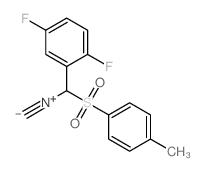 α-甲苯磺酰-(2,5-二氟苄基)异丁酯结构式